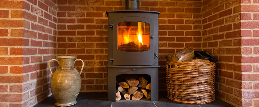 Metal Firebox Installation For Fireplace in Olney, Maryland