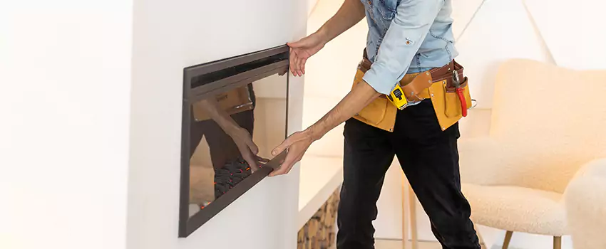 Metal Fireplace Installation in Olney, Maryland