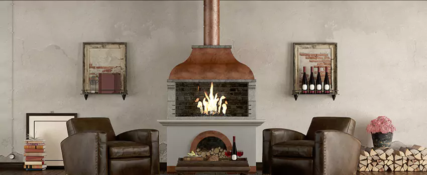 Thelin Hearth Products Providence Pellet Insert Fireplace Installation in Olney, MD