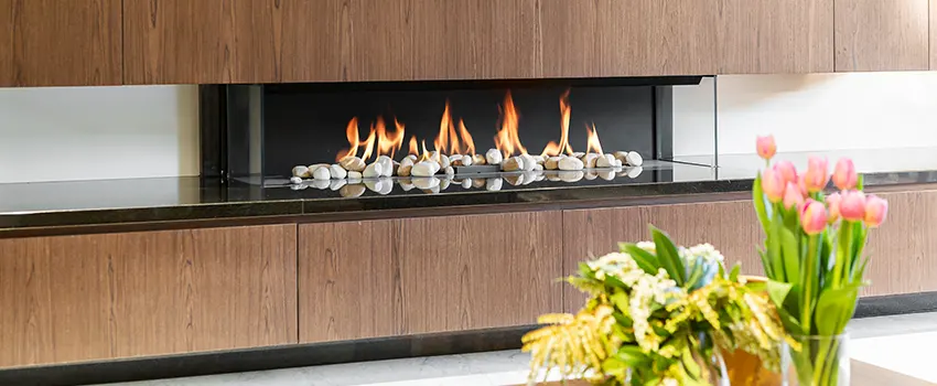 Double-height Fireplace Design Refurbishment in Olney, Maryland